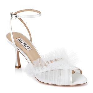 Badgley Mischka Aisha Peep Toe Stiletto Heels